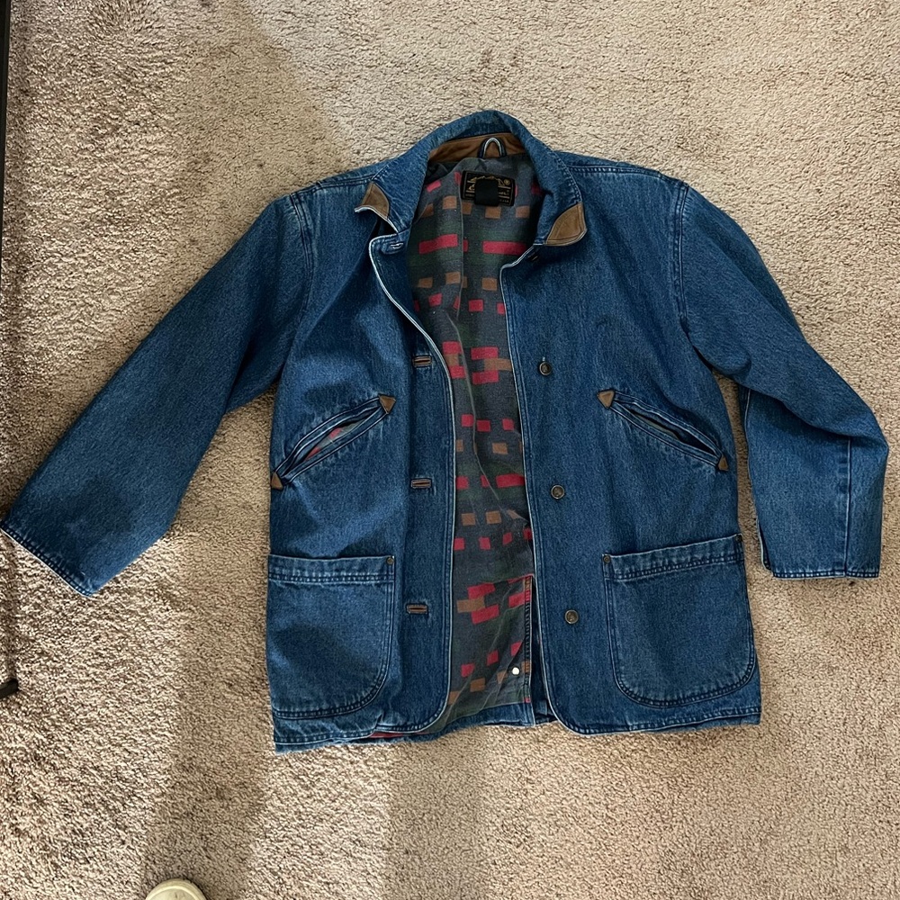 Vintage women’s Blue Denim chore Jacket